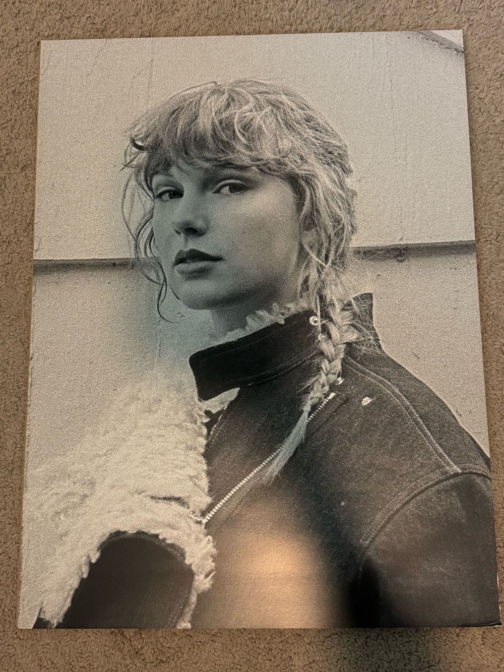 Taylor Swift Evermore lithograph